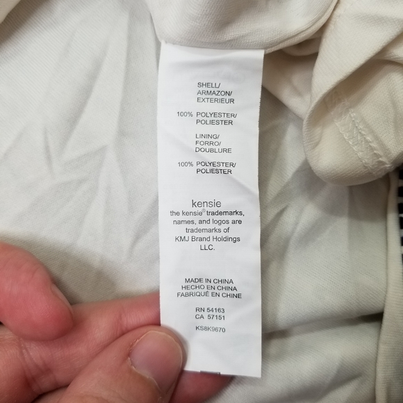 KENSIE XL Sound Wave Spaghetti Strap Dress - Picture 8 of 8